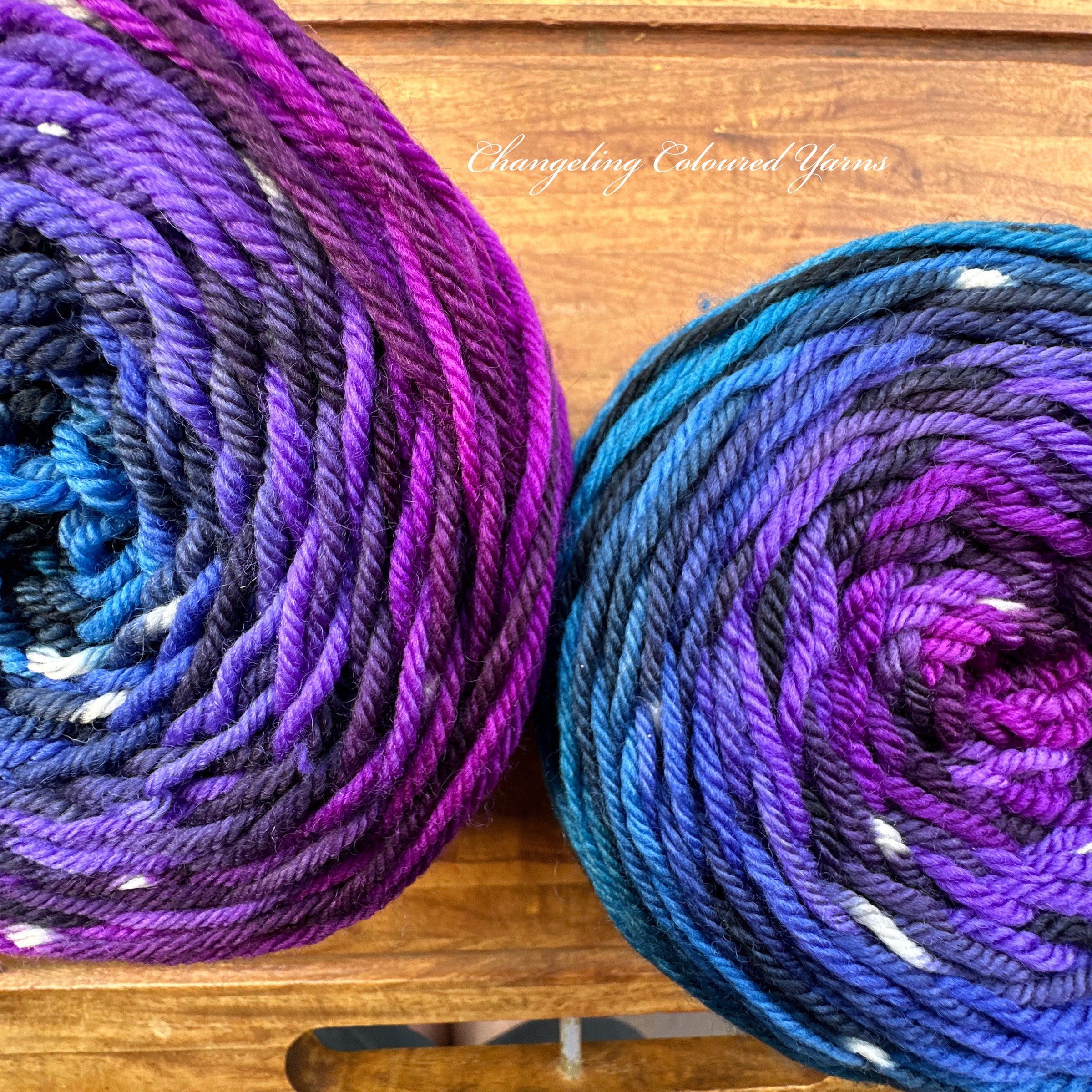 Yarn in stock and ready to go Changeling Coloured Yarns